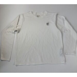 IN Sport Long Sleeve Athletic Shirt Activewear Top White Women's M